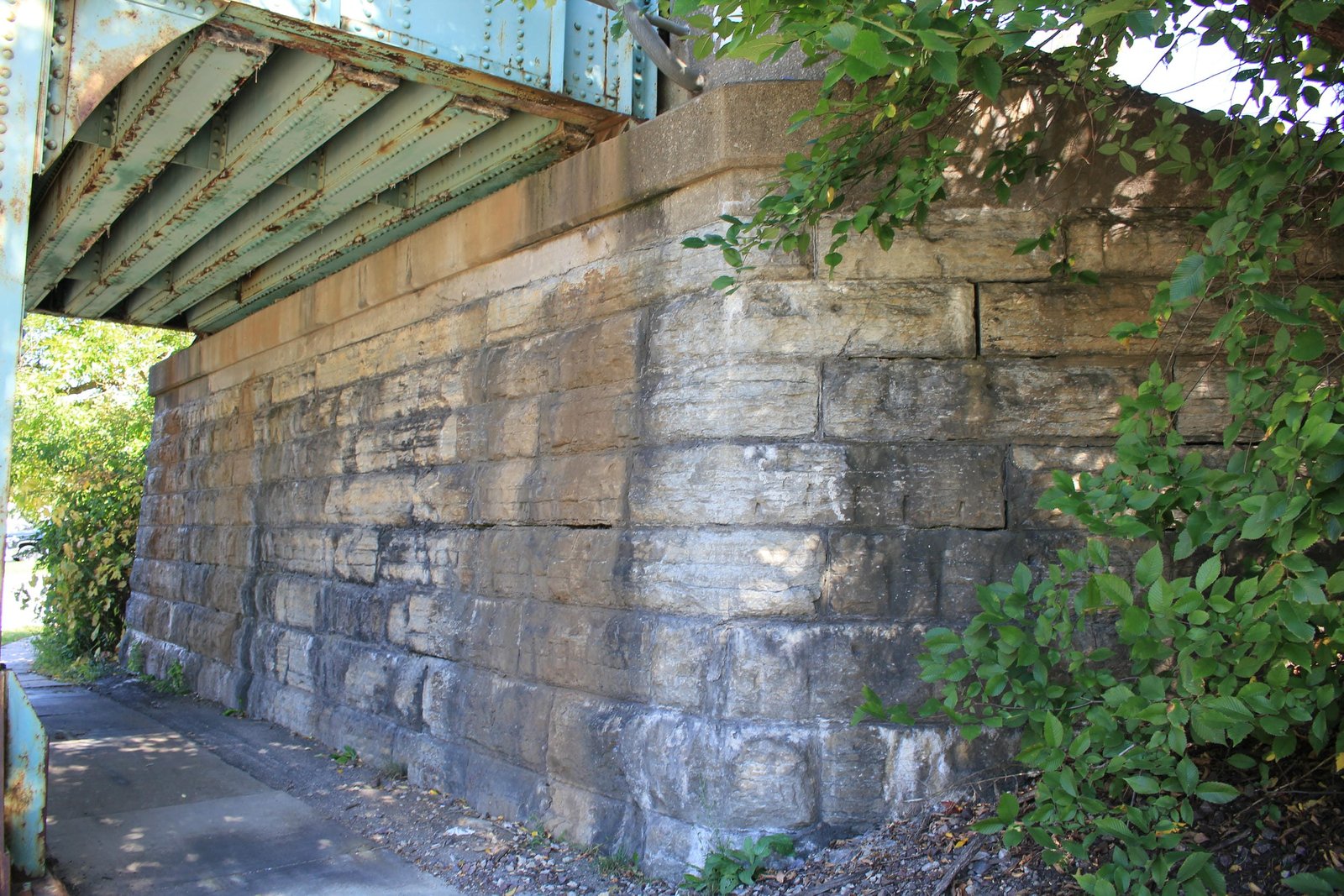 East abutment